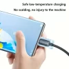 120W 6A USB Type C Hızlı Şarj Kablosu Iphone 15 Için Samsung S23 S22 Için Xiaomi13 13Pro P40 Mobil Telefon USB C Veri Kablosu - Görsel 4