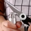 1 adet Ağır Hizmet Tipi Paslanmaz Çelik Mutfak Makası - Ördek, Balık, Tavuk Kemikleri, Pizza, Salata, Barbekü Kesmek İçin Çok Fonksiyonlu Gıda Makası, Dayanıklı Metal Yapı - Görsel 7